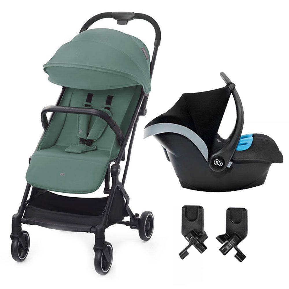 Kinderkraft 2 in1 Indy2 Lightweight Stroller W Mink Car Seat